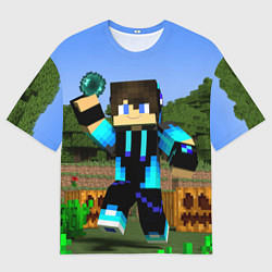 Мужская футболка оверсайз Бросок Жемчуга Края