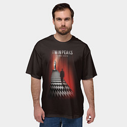 Футболка оверсайз мужская Twin Peaks: Firewalk with me, цвет: 3D-принт — фото 2