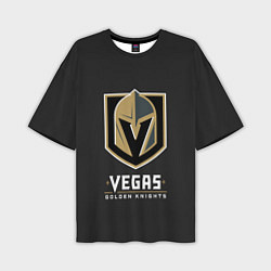 Футболка оверсайз мужская Vegas: Golden Knights, цвет: 3D-принт