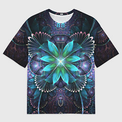 Футболка оверсайз мужская Астральная мандала, цвет: 3D-принт