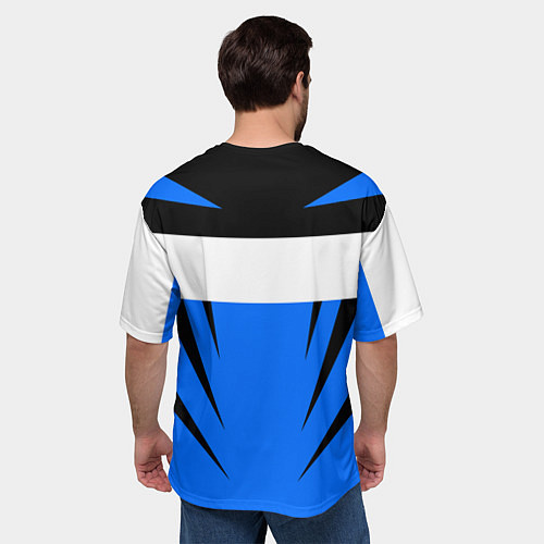 Мужская футболка оверсайз Judo Fighter / 3D-принт – фото 4