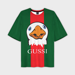 Футболка оверсайз мужская GUSSI Beak, цвет: 3D-принт