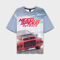Футболка оверсайз мужская Need for Speed: Payback, цвет: 3D-принт