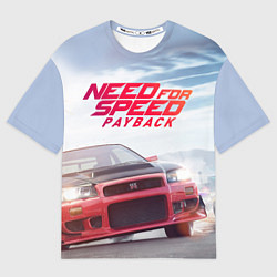 Футболка оверсайз мужская Need for Speed: Payback, цвет: 3D-принт