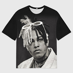 Футболка оверсайз мужская XXXTentacion, цвет: 3D-принт