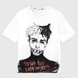 Футболка оверсайз мужская XXXtentacion: Darkman, цвет: 3D-принт