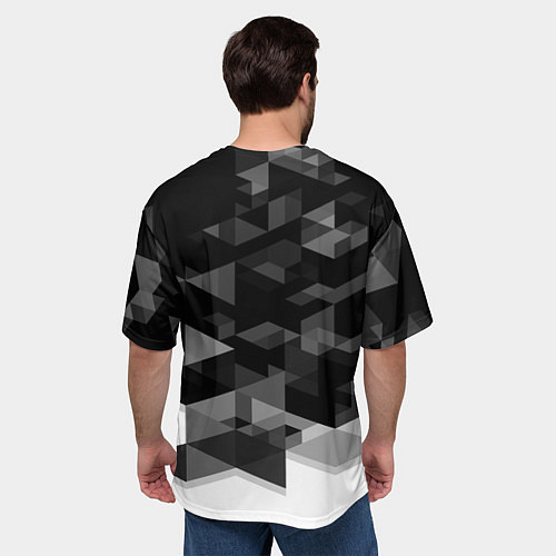 Мужская футболка оверсайз CRonaldo 7 / 3D-принт – фото 4