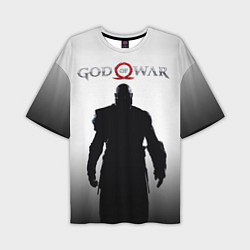 Мужская футболка оверсайз God of War: Kratos