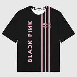Мужская футболка оверсайз Black Pink