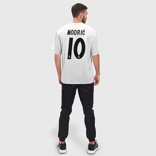 Мужская футболка оверсайз Modric home 18-19 / 3D-принт – фото 4