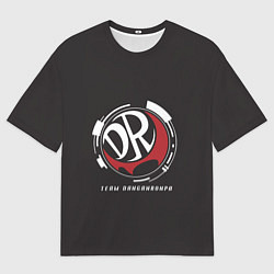 Мужская футболка оверсайз TEAM DANGANRONPA