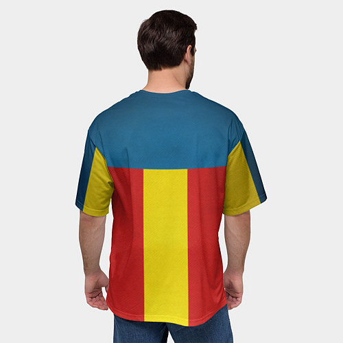 Мужская футболка оверсайз Valencia C.F. / 3D-принт – фото 4