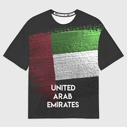 Футболка оверсайз мужская United Arab Emirates Style, цвет: 3D-принт