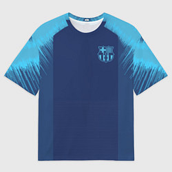 Футболка оверсайз мужская Barcelona Training 2019, цвет: 3D-принт