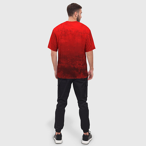 Мужская футболка оверсайз STALKER 2 / 3D-принт – фото 4