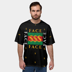 Футболка оверсайз мужская FACE GG Style, цвет: 3D-принт — фото 2