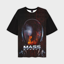 Футболка оверсайз мужская Mass Effect, цвет: 3D-принт