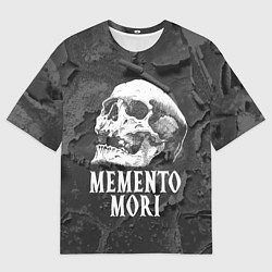 Футболка оверсайз мужская Memento Mori, цвет: 3D-принт