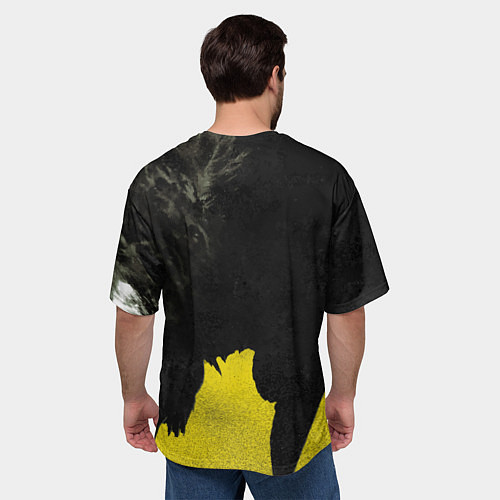 Мужская футболка оверсайз TOP: Trench / 3D-принт – фото 4