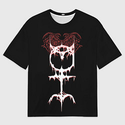 Футболка оверсайз мужская Ghostemane sign, цвет: 3D-принт