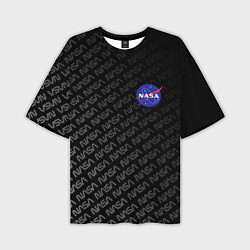 Мужская футболка оверсайз NASA: Dark Space
