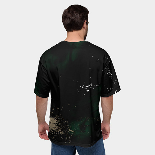 Мужская футболка оверсайз Бездомный Бог / 3D-принт – фото 4