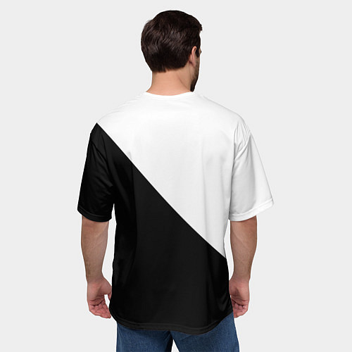 Мужская футболка оверсайз Бездомный Бог / 3D-принт – фото 4