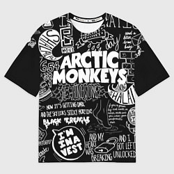 Футболка оверсайз мужская Arctic Monkeys: I'm in a Vest, цвет: 3D-принт