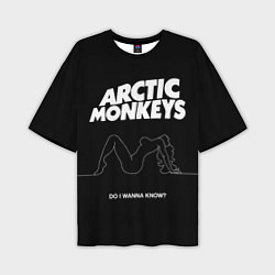 Футболка оверсайз мужская Arctic Monkeys: Do i wanna know?, цвет: 3D-принт