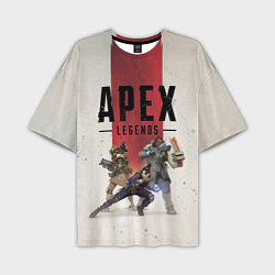 Футболка оверсайз мужская Apex Legends, цвет: 3D-принт