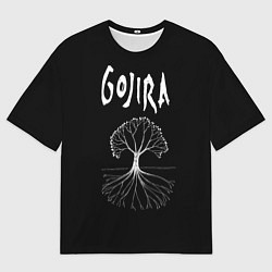 Мужская футболка оверсайз Gojira: Tree