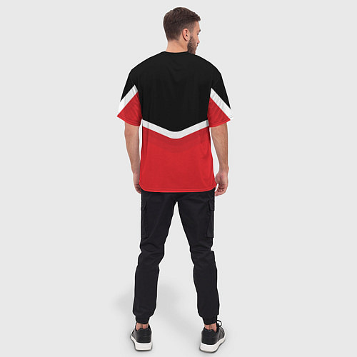 Мужская футболка оверсайз Apex Legends: Uniform / 3D-принт – фото 4