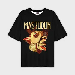 Футболка оверсайз мужская Mastodon: Leviathan, цвет: 3D-принт