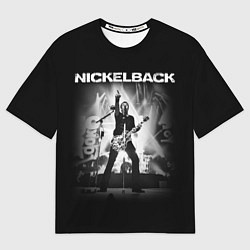 Футболка оверсайз мужская Nickelback Rock, цвет: 3D-принт