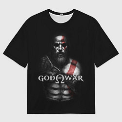 Футболка оверсайз мужская God of War, цвет: 3D-принт