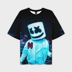 Мужская футболка оверсайз MARSHMELLO