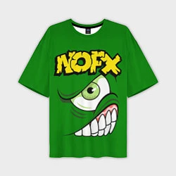 Футболка оверсайз мужская NOFX Face, цвет: 3D-принт