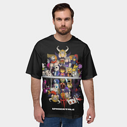 Футболка оверсайз мужская Undertale, цвет: 3D-принт — фото 2