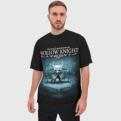 Футболка оверсайз мужская Hollow Knight: Night, цвет: 3D-принт — фото 2