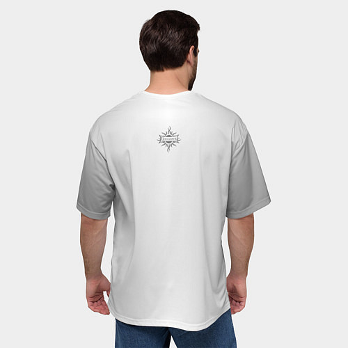 Мужская футболка оверсайз Godsmack / 3D-принт – фото 4