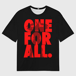 Футболка оверсайз мужская Моя геройская академия, цвет: 3D-принт