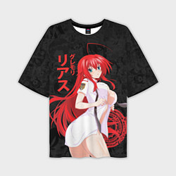 Футболка оверсайз мужская DxD RIAS JAPSTYLE, цвет: 3D-принт