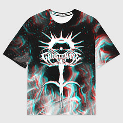 Футболка оверсайз мужская GHOSTEMANE GLITCH, цвет: 3D-принт