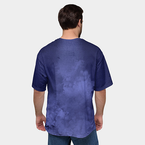 Мужская футболка оверсайз Joker from cards / 3D-принт – фото 4