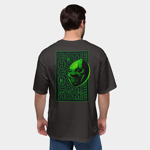 Мужская футболка оверсайз It 2 / 3D-принт – фото 4