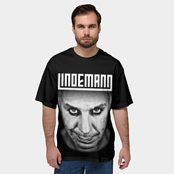 Футболка оверсайз мужская LINDEMANN, цвет: 3D-принт — фото 2