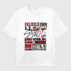 Футболка оверсайз мужская Stray Kids, цвет: 3D-принт