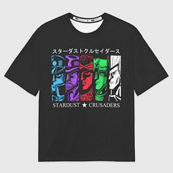Футболка оверсайз мужская JoJo Bizarre Adventure, цвет: 3D-принт