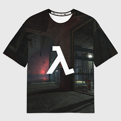 Футболка оверсайз мужская HALF-LIFE, цвет: 3D-принт
