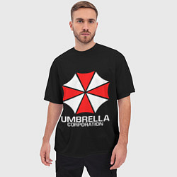 Футболка оверсайз мужская UMBRELLA CORP, цвет: 3D-принт — фото 2